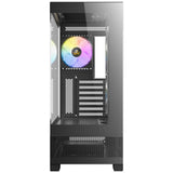 Boîtier tour midi Antec cx700 argb (noir | 1x USB-A | 1x USB-C | verre trempé)