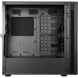 Boîtier tour midi Silverstone seta q1 (noir | 2x USB-A | 1x USB-C)