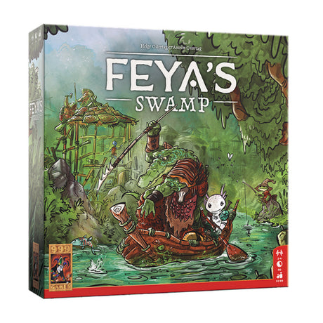 999games 999 games feya's swamp bordspel (nederlands, 2 - 4 spelers, 90 minuten, vanaf 12 jaar)