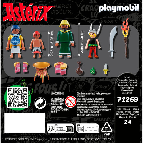 Playmobil Astérix - le gâteau empoisonné des jouets de construction Plurkis (71269)