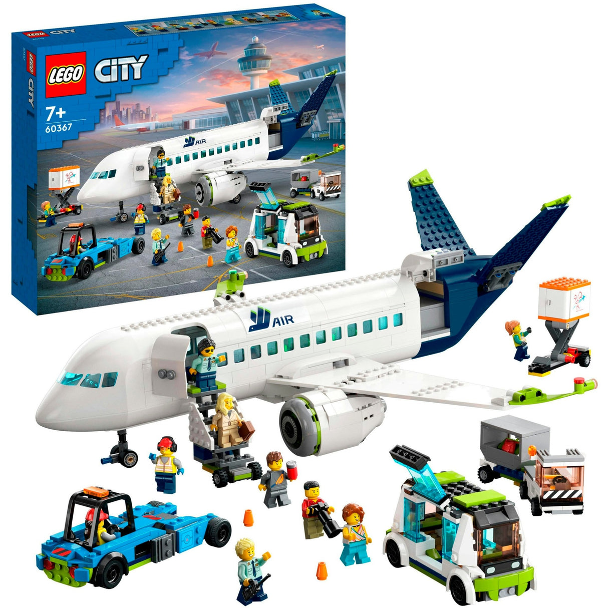 Aircraft de passagers de Lego City 60367