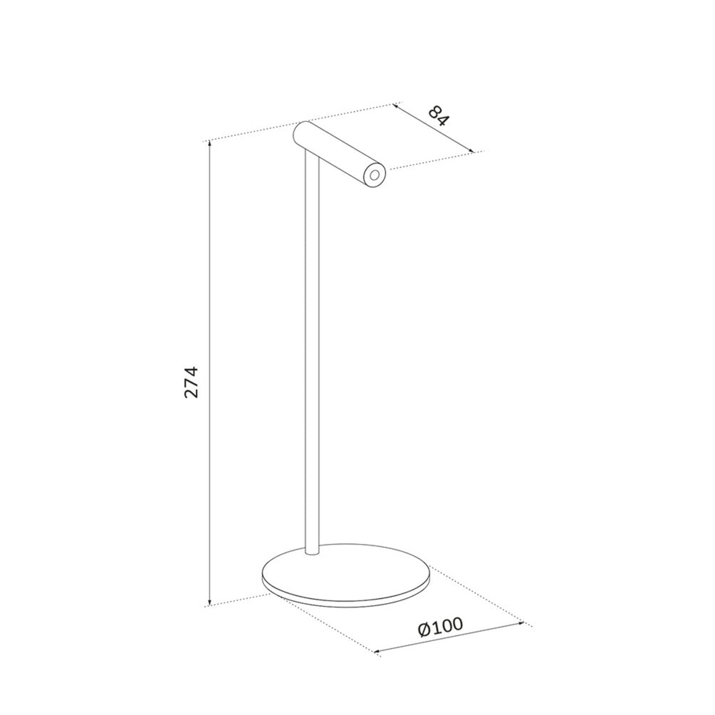 Neomounts ads11-170sl support de support de casque (argent)