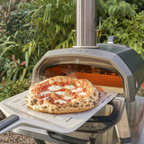Four à pizza multi-combustible Ooni karu 2 (acier inoxydable noir, pizza 12'', bois, charbon de bois et gaz)