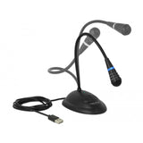 Microphone à col de cygne Dellock USB