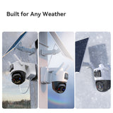 Imou aov dual lens 5mp+5mp buitencamera (wit, 3k, 4g lte, wifi 6, solar panel)