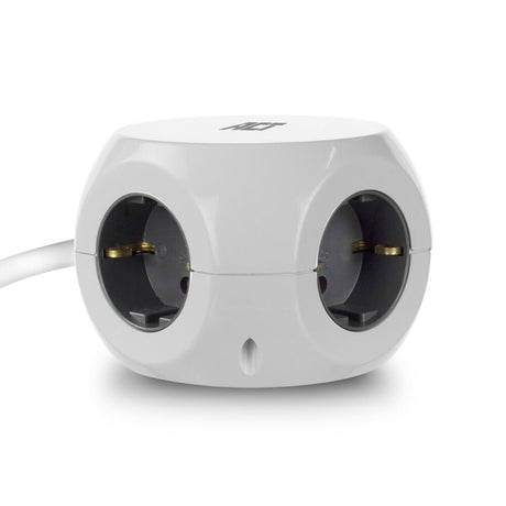 Cube multiprise Act avec 3 prises (type f), 30w pd