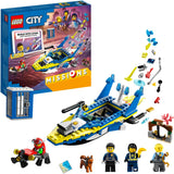 Lego City - Jouet de construction Missions de détective de la police aquatique (60355)
