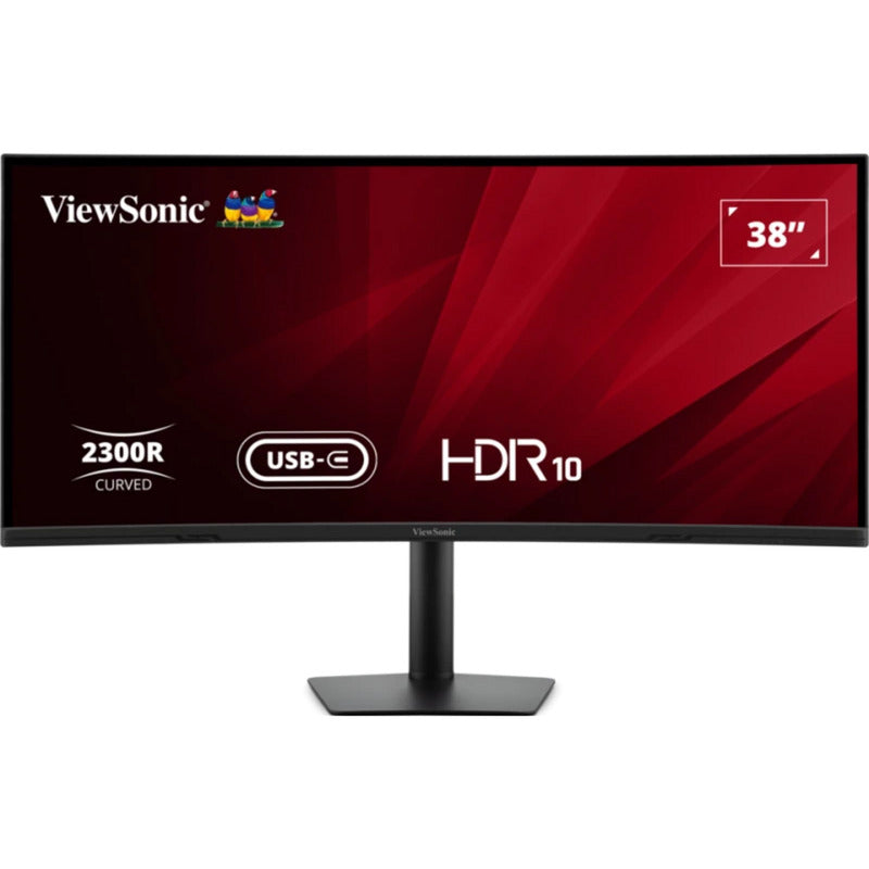 Moniteur incurvé Viewsonic VA3820C UWQHD+ 21:9 avec hub USB-C 38 ultrawide (noir, 2x HDMI, 1x Displayport, USB-C, USB-B)