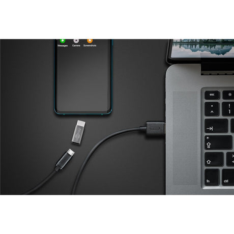 Adaptateur Goobay USB-C vers micro-USB (gris)