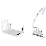Thermaltake cte e660 mx snow midi tower behuizing (wit | 2x usb-a | 1x usb-c | tempered glass)