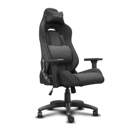 Trust GXT 723 Ruya chaise de jeu confortable en tissu (gris)