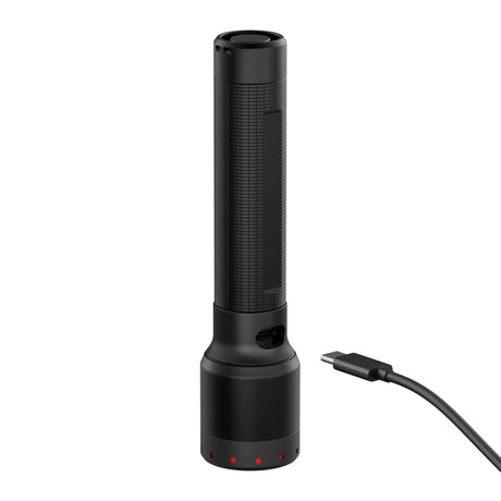 Lampe de poche Ledlenser p6r (noir, 1200 lm, 6000-7500k)