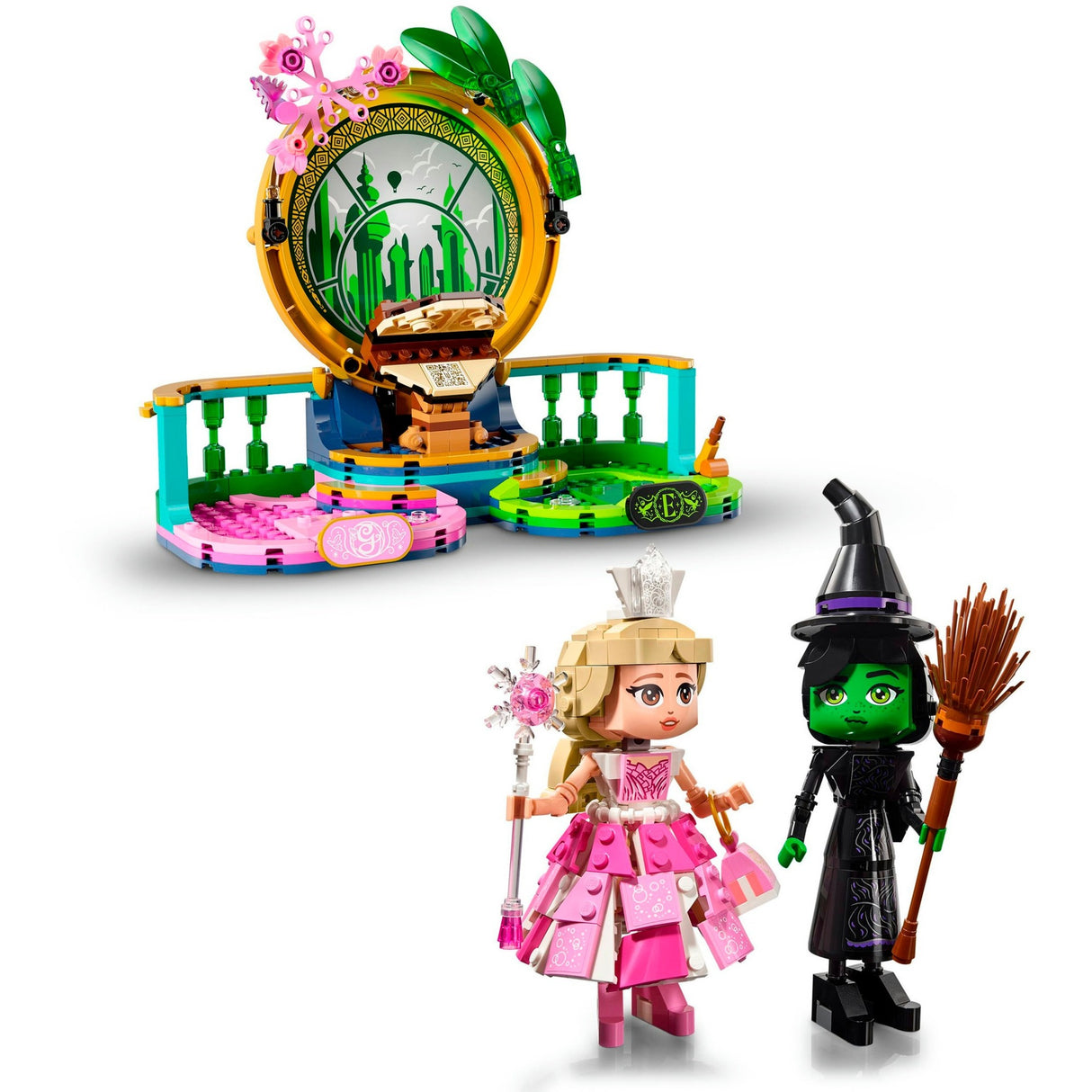 Lego 75682 figurines méchantes Elphaba et Glinda