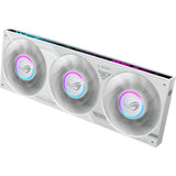 Asus rog strix slc iv 360 argb lcd white edition waterkoeling (wit)