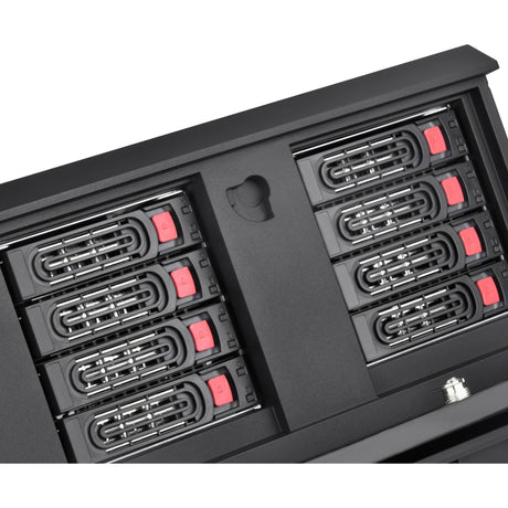 Boîtier rack Silverstone CS381b v1.1 (noir | 2x USB-A 3.2 (5 Gbit s) | 2x audio)