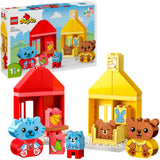 Lego duplo - habitudes quotidiennes - jouets de construction pour manger et dormir (10414)