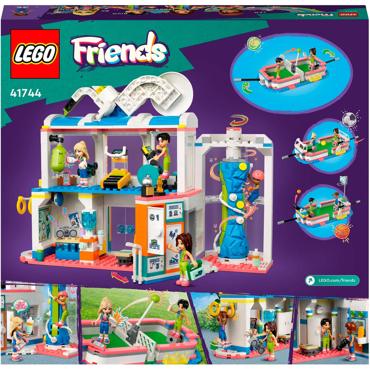 Lego Friends - jouet de construction de centre sportif (41744)