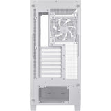 Boîtier tour midi Asus a31 plus (blanc | 2x USB-A | 2x USB-C | verre trempé)