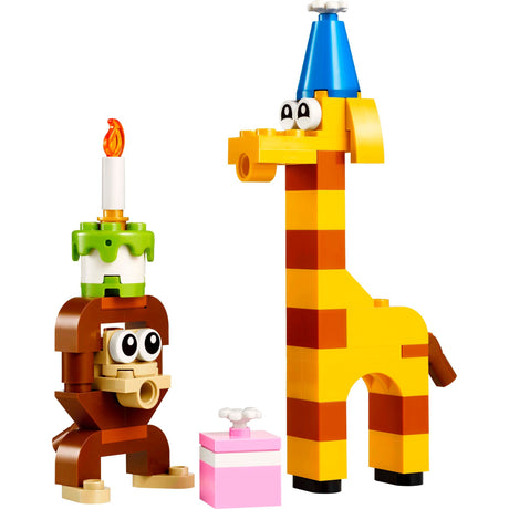 Lego creator - jouet de construction animaux de fête d'anniversaire (30689)