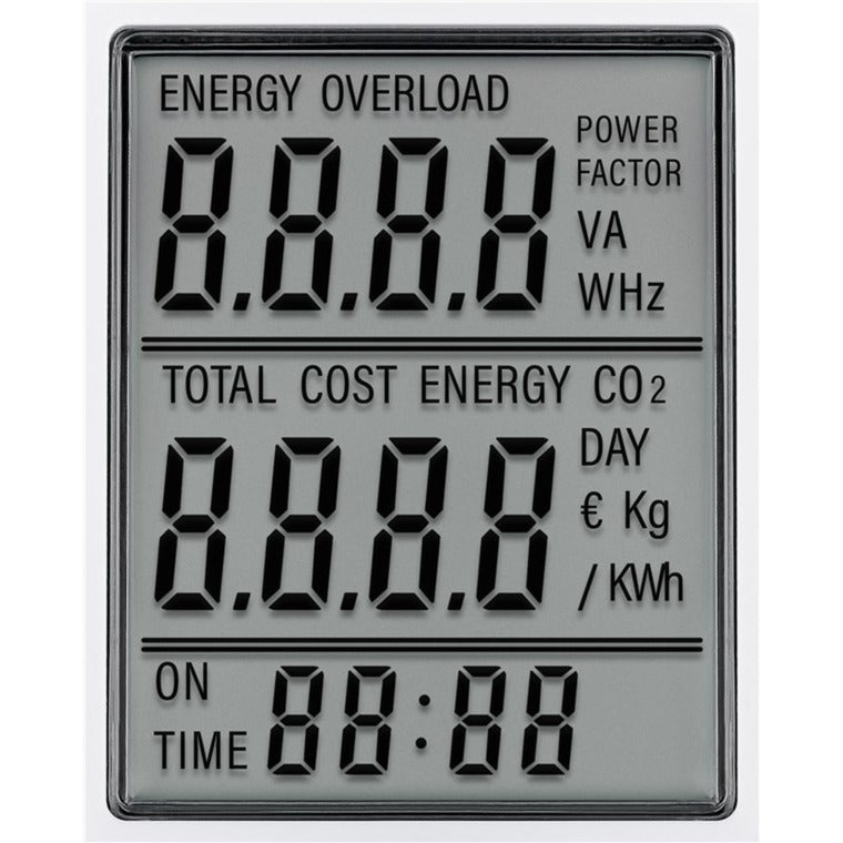 Goobay Appareil de mesure numérique du coût de l'énergie (blanc)