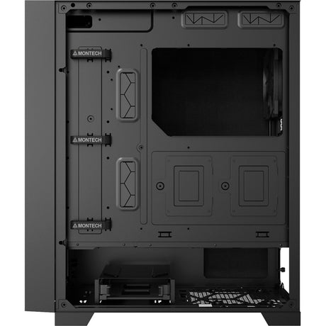 Boîtier tour midi silencieux Montech air 1000 (noir | 3x USB-A)