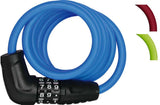 Abus Spiral Câble Lock 150 cm Bleu - Verrouillage de la figure