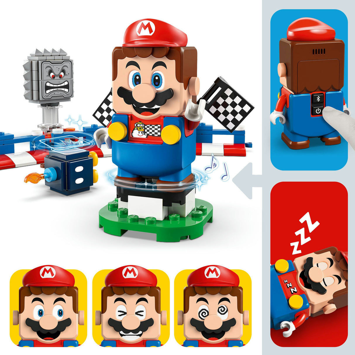 Lego super mario 72043 mario et kart standard