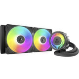 Arctic Liquid Freezer III Pro 280 A-RGB Refroidissement par eau (noir, connecteur de ventilateur PWM à 4 broches)