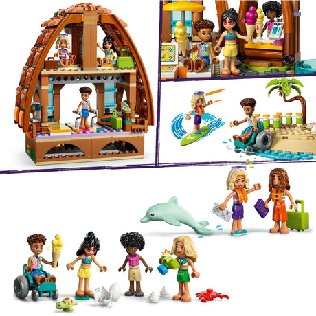 Lego Friends 42673, la station balnéaire de vacances en famille