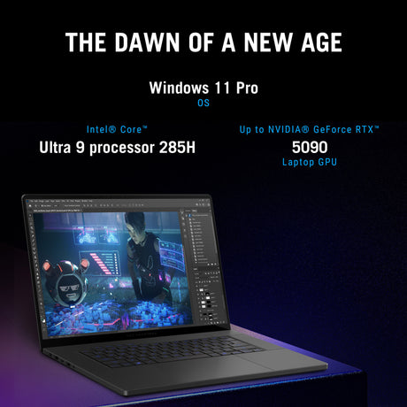 Ordinateur portable de jeu Asus rog zephyrus g16 gu605cm-qr026w 16 (gris foncé | ultra 9 285h | rtx 5060 | 16 go | SSD 1 to)