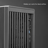 Boîtier mini tour Chieftec uni bs-20b-op (noir | 3x USB-A | 1x USB-C)