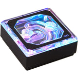 Alphacool eisblock xpx aurora edge refroidisseur de processeur noir acrylique (noir transparent)