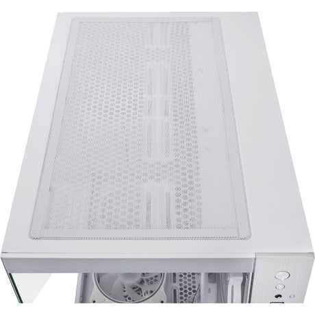 Boîtier Chieftec Visio Midi Tower (blanc | 2x USB-A | 1x USB-C | RVB | verre trempé)