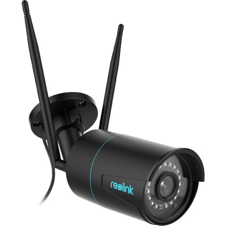 Reolink W320-B - Caméra de sécurité extérieure 5 MP, WiFi 2,4 5 GHz, détection de personnes, véhicules, animaux, vision nocturne à 30 mètres