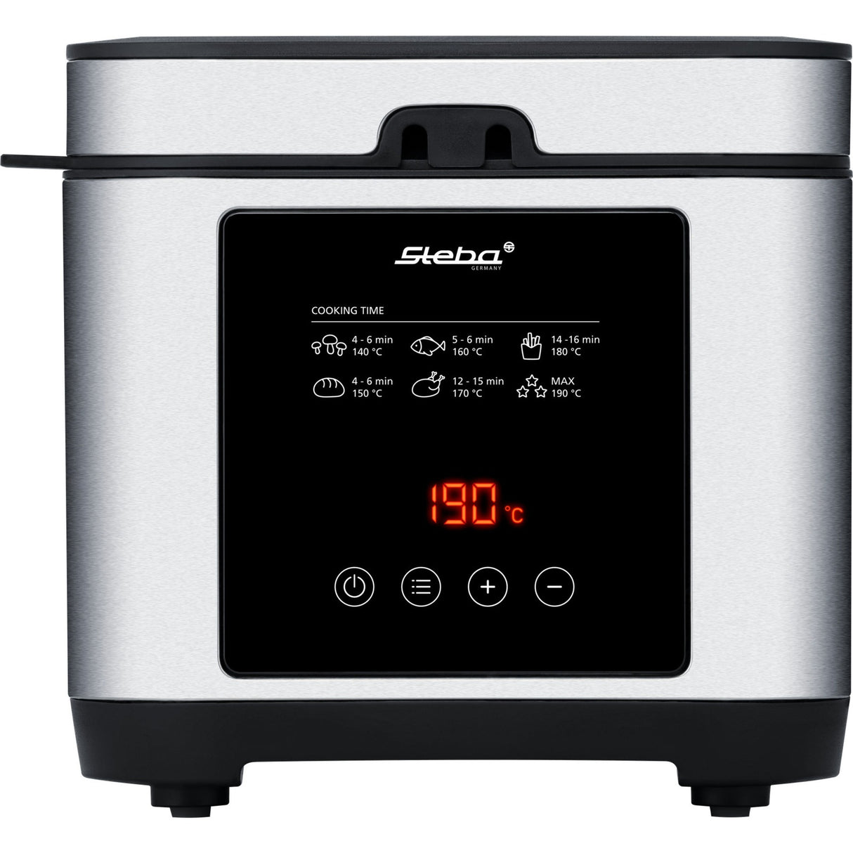 Friteuse Steba df 150 (acier inoxydable noir, 2,5 litres)