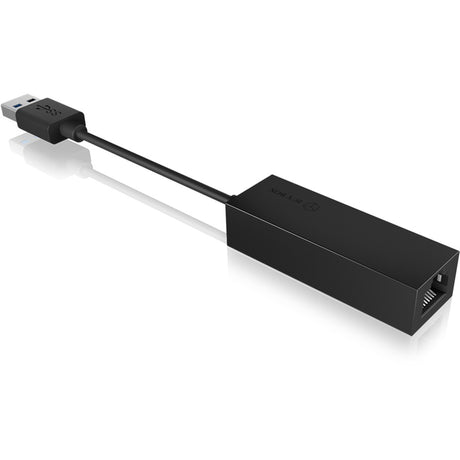 Icy box ib-ac501a, adaptateur USB 3.0 > RJ-45 (noir)
