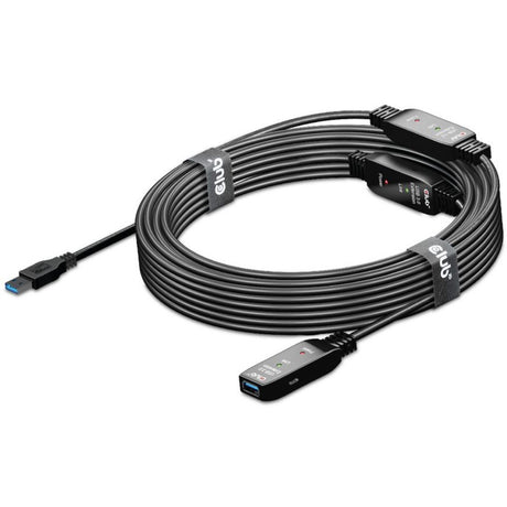 Câble d'extension de répéteur actif Club 3D USB 3.2 Gen 1 (noir, 15 mètres)