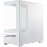 Boîtier tour midi Asus Prime Ap202 (blanc | 2x USB-A | 1x USB-C | RVB | Verre trempé)