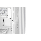 Soyez silencieux! base lumineuse 600 lx boîtier tour midi (blanc | 2x USB-A | 1x USB-C | RGB | verre trempé)
