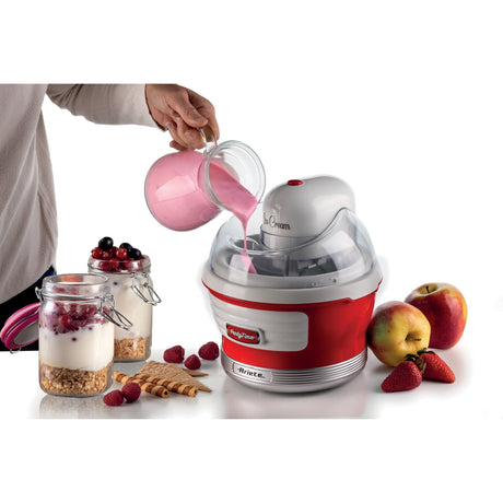 Machine à glace Ariete party time 0643 00 (rouge blanc)