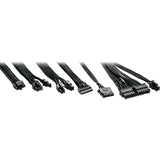 Sharkoon rebel p20 sfx alimentation modulaire 750 watts (noir, 1x 12v-2x6, 2x pcie)