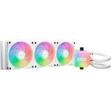 Soyez silencieux! Light Loop 360 ARGB Refroidissement par eau (blanc, connecteur de ventilateur PWM à 4 broches)
