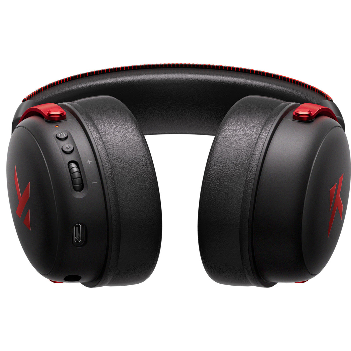 Casque de jeu supra-auriculaire sans fil Mchose v9 pro (noir rouge, ordinateur portable, smartphone, commutateur Playstation, Bluetooth filaire 2,4 g type-c)