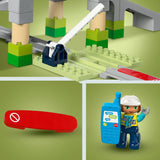 Lego Duplo Town 10426 Ensemble d'extension du pont ferroviaire et des voies ferrées
