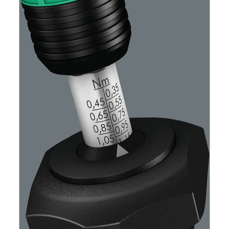 Tournevis dynamométrique réglable Wera 7441 Kraftform avec support à changement rapide Rapidaptor, 1 4 pouces, 1,2 - 3,0 nm - 1 pièce(s) - 05074701001