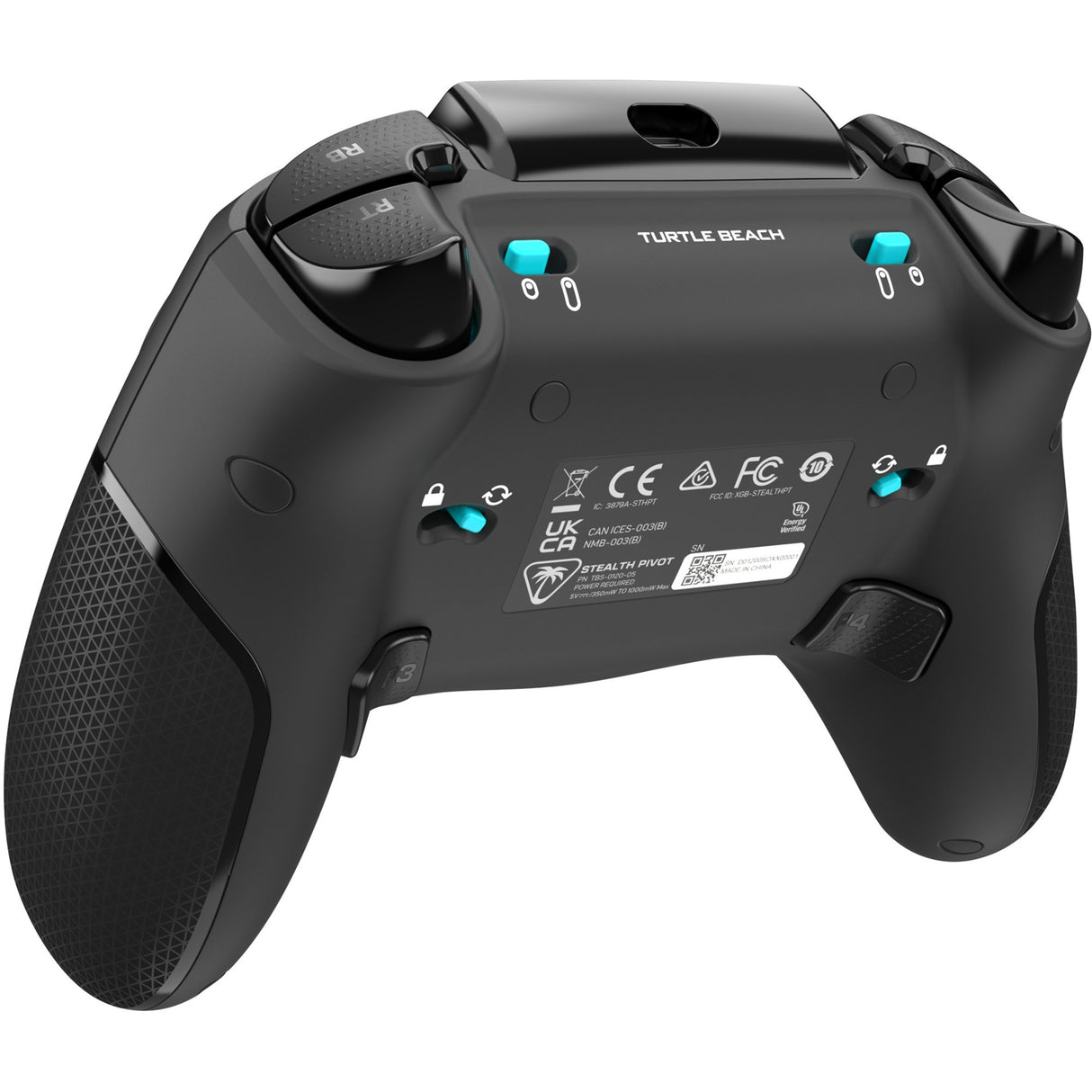 Contrôleur intelligent sans fil Turtle Beach Stealth Pivot (noir, Bluetooth USB 2,4 GHz, PC, Xbox, Android)