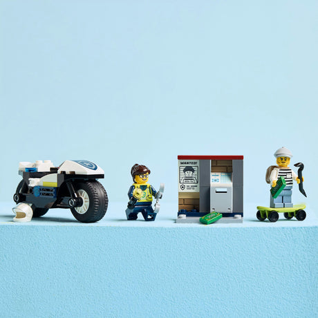 Lego city 60455 poursuite en moto par la police