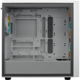 Boîtier tour midi Cooler master masterbox 600 (blanc | 2x USB-A | 1x USB-C | RGB | verre trempé)