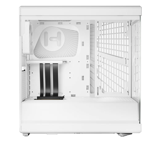 Boîtier tour midi Hyte y40 (blanc | 2x USB-A | 1x USB-C | verre trempé)