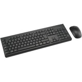 Kensington km150 eq ensemble de bureau sans fil (noir, disposition américaine (qwerty), membrane, 100%, 1200 dpi)